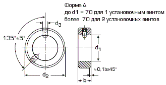 DIN 705 А Кольцо установочное